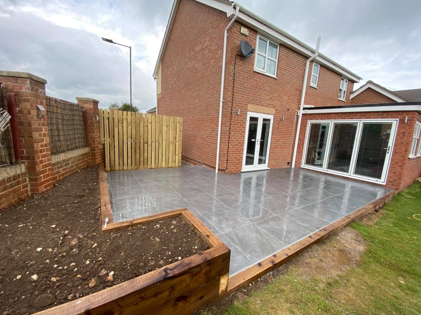 Immaculate indoor and outdoor tiling